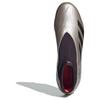 New Adidas Predator League Laceless Fg Platinum Metallic Aurora Black Turbo IF6331