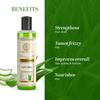 Khadi Natural Aloe Vera Hair Cleanser 210ml Pack of 1 | Nourishing Natural Hair Cleanser for All Hair Types