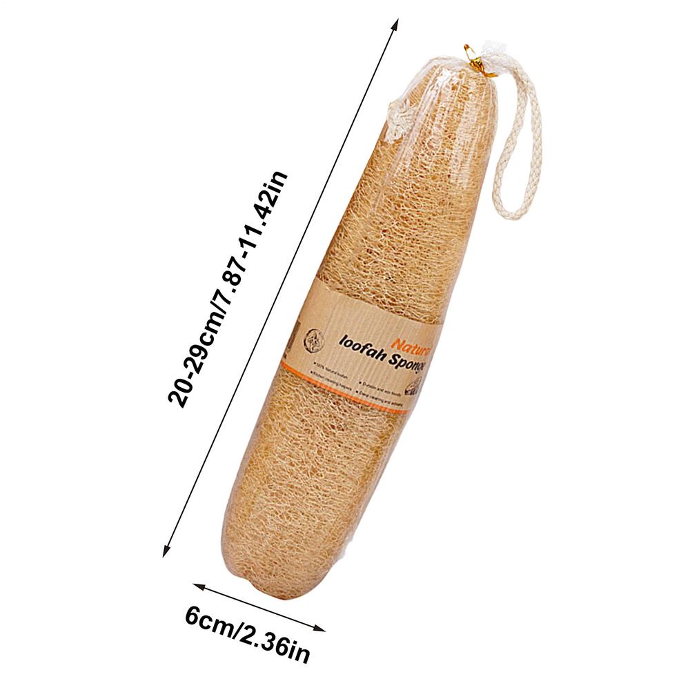 1Pcs Natural Loofah Luffa Kitchen Cleaning Brush Pot Bowl Dishes Sponge Scrubber Dish Towels Bath Shower Scrubbing 20-29cm