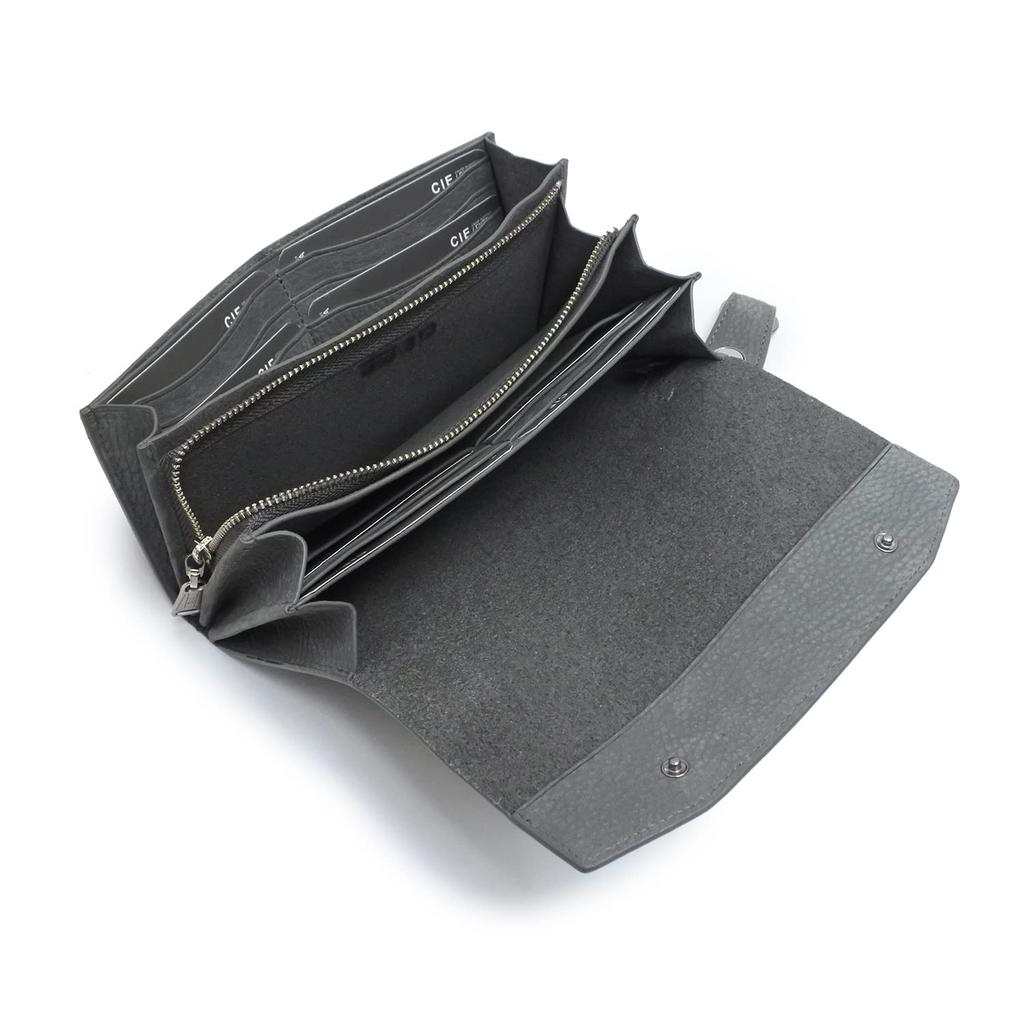 C-FOLK LONG WALLET Travel Wallet, Gray