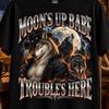 Funny Wolf Shirt, Werewolf Meme Tee, Money Humor Graphic, Weird Meme Shirt