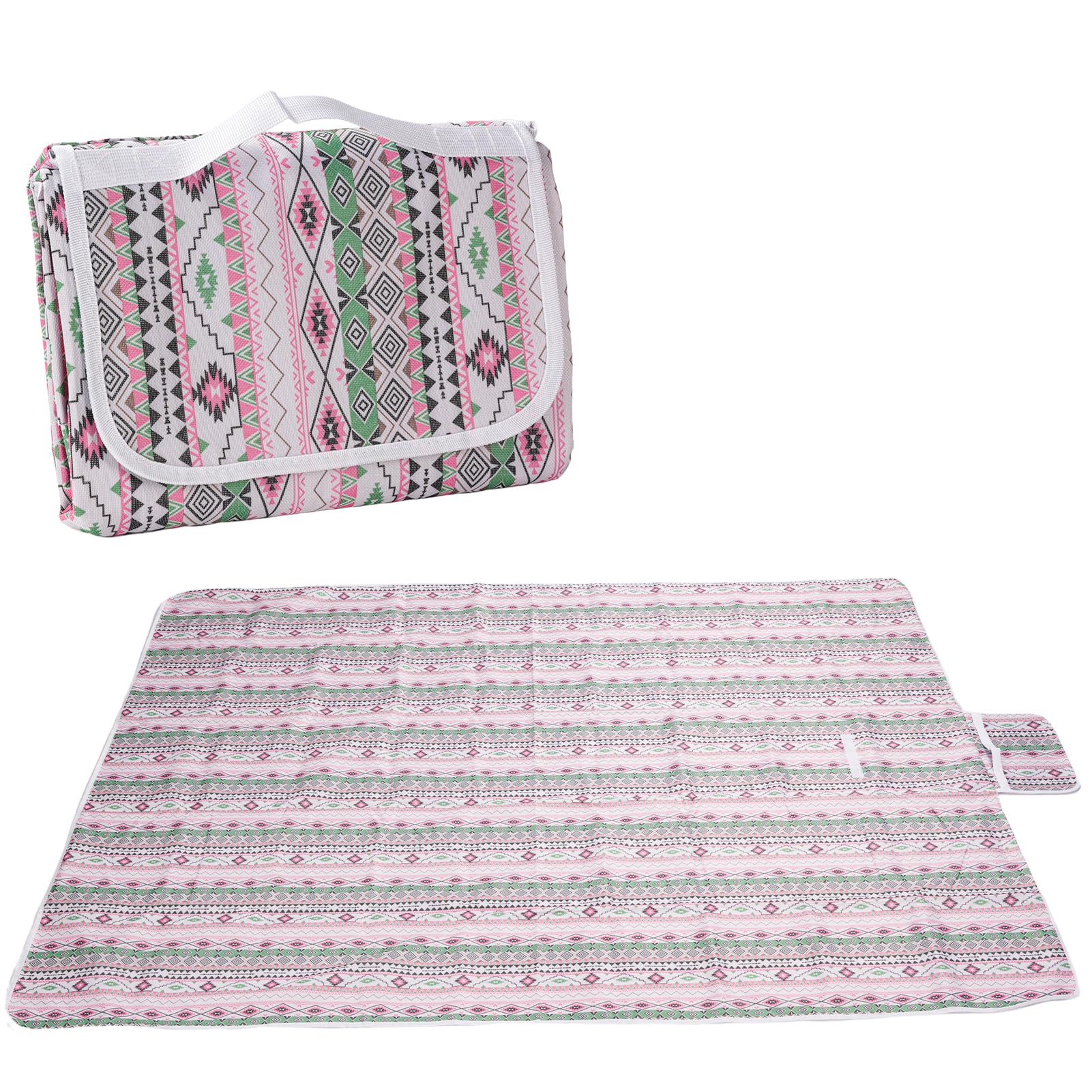 

CYFIE Picnic for Bag Compact Easy to Cherry Blossom Picnic Japanese Instruction Manual Sheet, 150x200cm, 964g, 3-6 people, Foldable, Handle, Type,