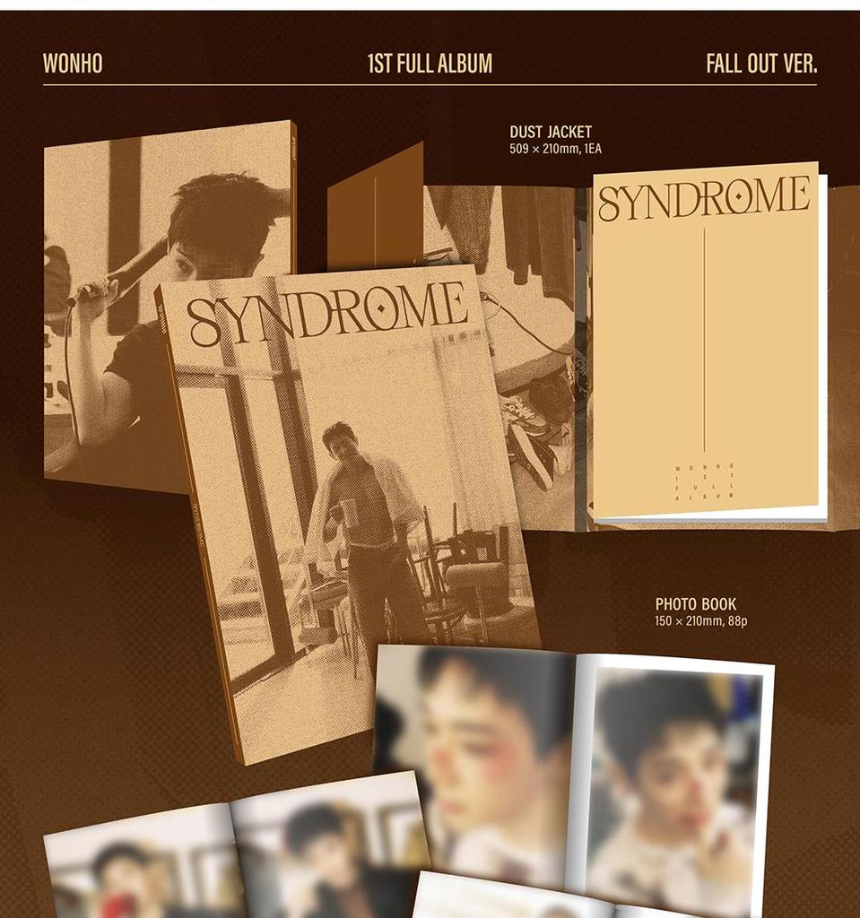 WONHO [SYNDROME] 1st FULL ALBUM
