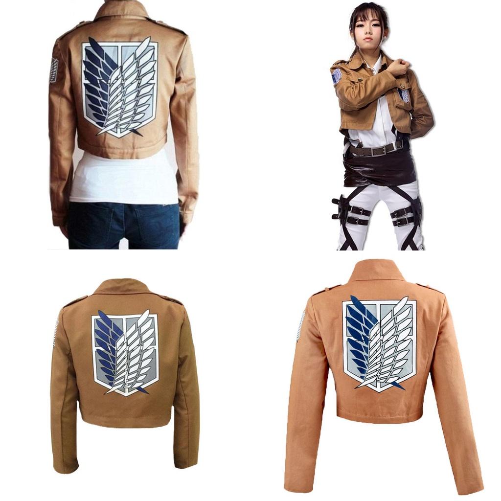 Attack On Titan Shingeki No Kyojin Keşif Birliği Cosplay Ceket**