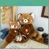 Raccoon Plush Cute Single Shoulder Crossbody Bag Cartoon Outdoor Gifts Kids
