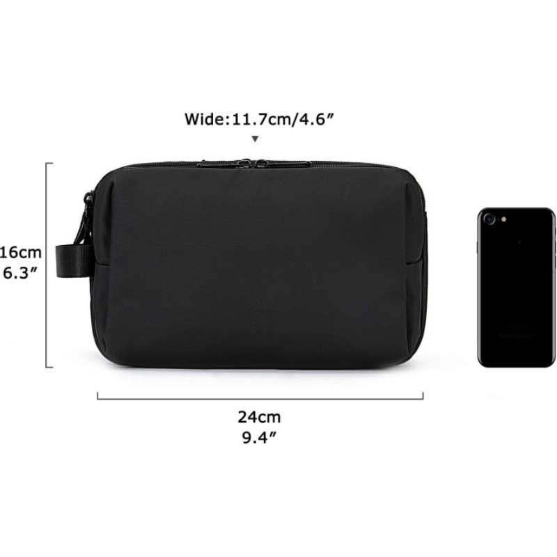 Toiletry Bag for Men Travel Toiletry Organizer Dopp Kit Water-resistant Shaving Bag for Toiletries Door Room Essentials Purse1PC