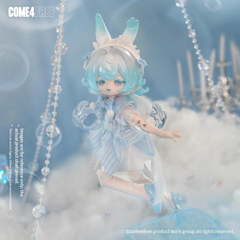 Come4free 1/12 Bjd Blind Case Bonnie Meteorological Star Language Collection Line Kawaii Rabbit Bjd Tabletop Articulated Action Figure Playthings
