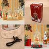 Christmas Crystal Music Box With Snowman Scene For Festive Tabletop Ornament