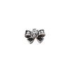 Sterling Silver Bow Knot Spacer Beads for DIY Bracelets