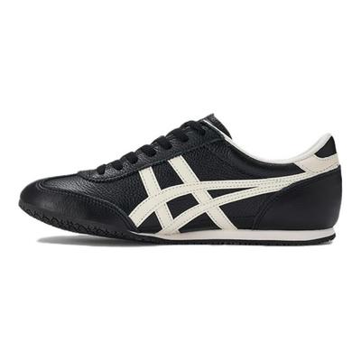 Machu Racer Anti-Slip Wear-Resistant Low-Top Casual Shoes Unisex Black White Sneakers 1183B770-002