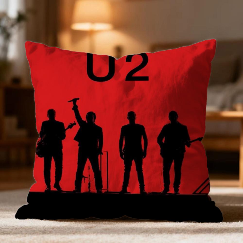 Fashion U-UU2 Cushion Cover Soft Washable Pillow Case Multi-Scene for Couch Bed Travel Office Use