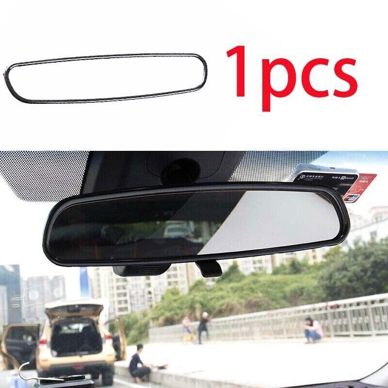 Titanium Interior Console Rearview Mirror Frame Black For Toyota Camry 2018-