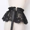 Corsetto con Fiore di Pizzo Fasce a Cintura per Donne Banchetto Elastico Stretto Vita Alta Modellante Cintura Modellante per il Corpo