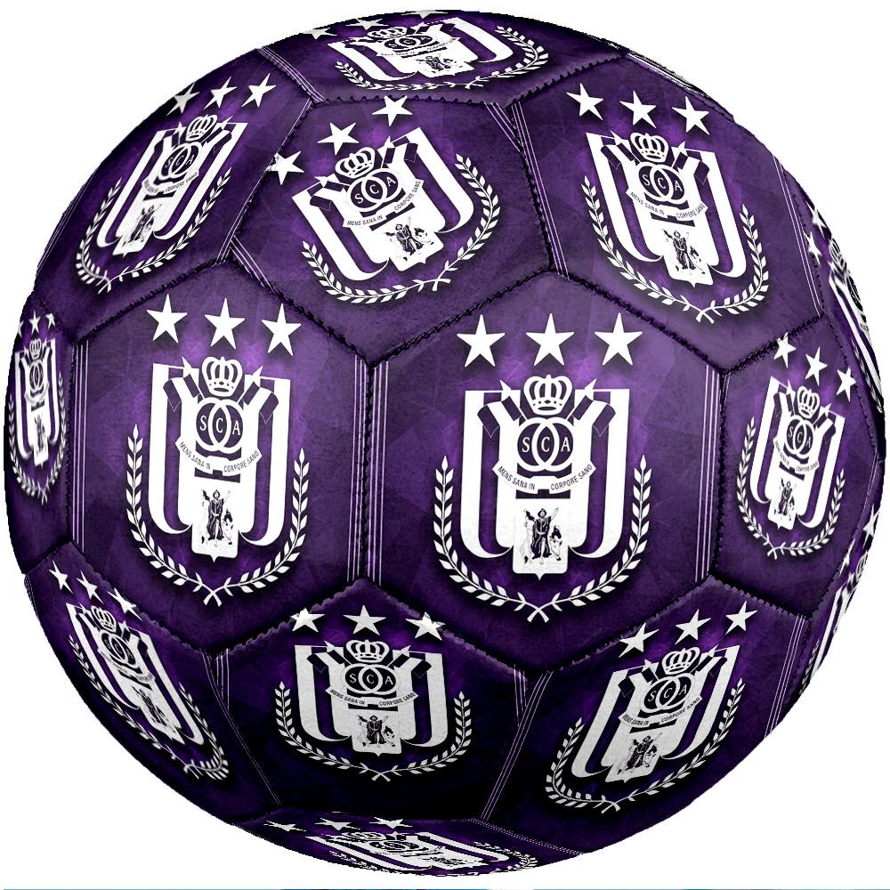 Anderlecht FC Size 5 Standard Football Durable Training Match Soccer Ball for Adult Outdoor Sports
