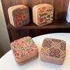 Retro Leather Jewelry Box for Earrings, Rings, and Necklaces - Anti-Oxidation, Portable Travel Storage.
