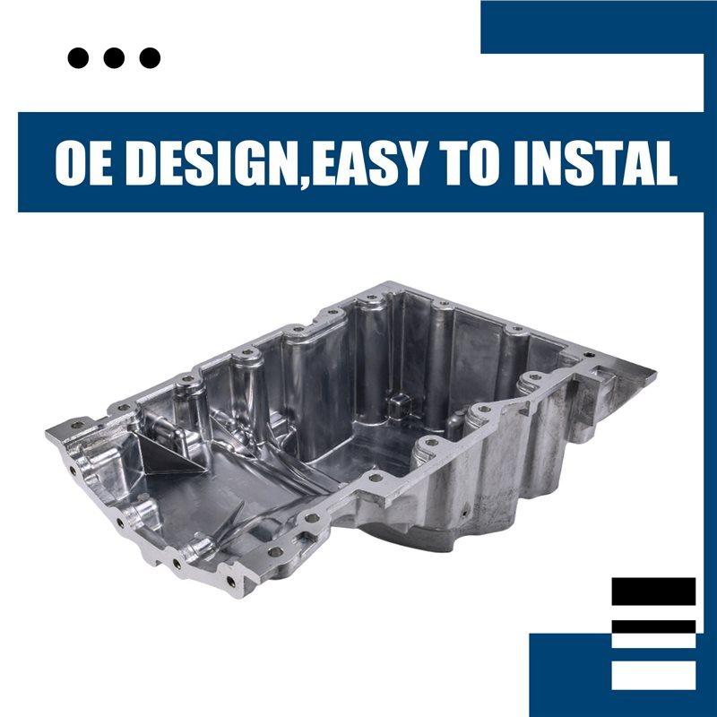 A65X-Oil Pan Housing Assy ML3Z6675A ML3Z-6675-B BR3Z-6675-P Aluminum For Ford Transit-350 F-150 F150 2011-2020 BR3E-6675-RC