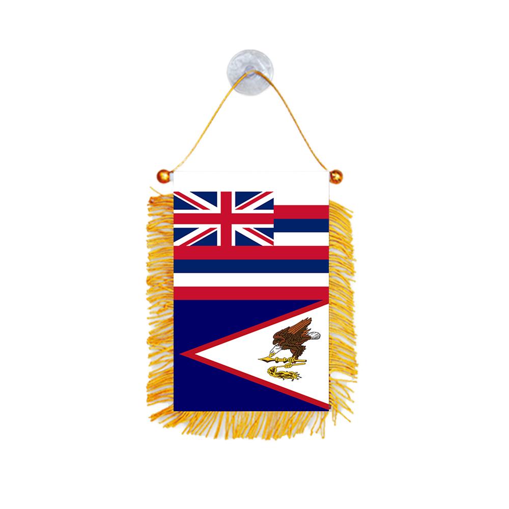 4x6 Inch Australia Fringy Pennant Digital Printed Window Hanging Mini Car Flag Banner for View Mirror Decoration (Sky Blue,10CM*15CM) небесно-голубой
