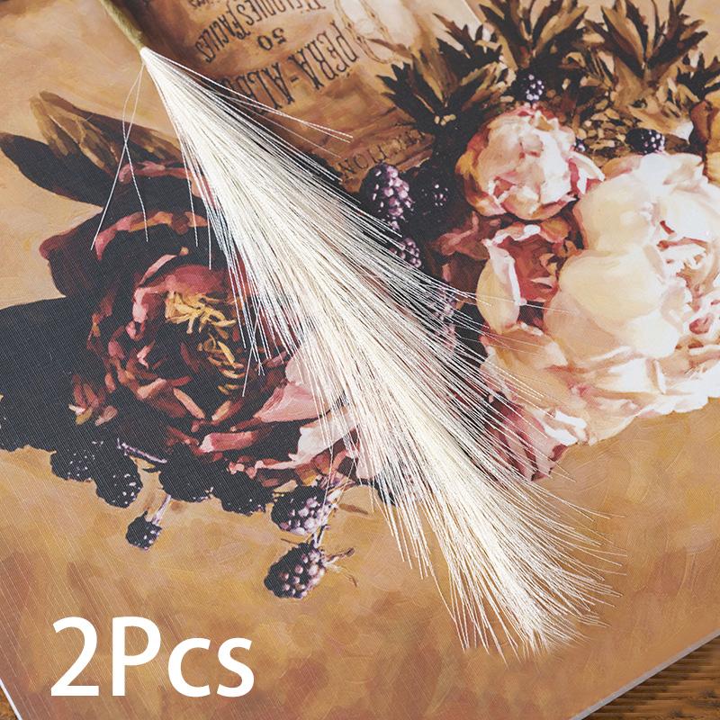 10pcs Faux Pampas Wedding Home Decoration Fake Plant Fluffy Silk DIY Reed Simulated Artificial Flowers Pampas Grass