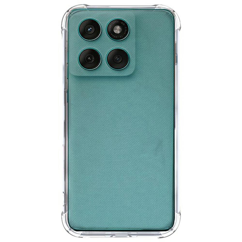 SHANWO For Motorola Edge 60 Fusion 5G TPU Clear Case 1.5mm Shockproof Mobile Phone Back Cover