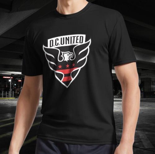 the D.C. United Active Logo T-Shirt Funny Size Mode American T-shirt S