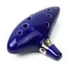 12 Holes Alto C Porcelain Ocarina with Holder Gift Box Lanyard Mini Wind Instrument for Beginners