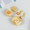 Cream Butter Bag for Apple AirPods 1 Generation Bluetooth Headset Case AirPods Pro 1st Generation Wireless Bluetooth