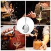 Bar Strainer Stainless Steel Bartender Sieve Liquid Strainer For Home Making Beverage Preparation Shaker Mixing Glass Party