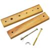 Wooden Binding Press Machine Durable Wooden Bookbinding Press for Home Tags DIY Bookbinding Manual Binding Paper Punch Machine