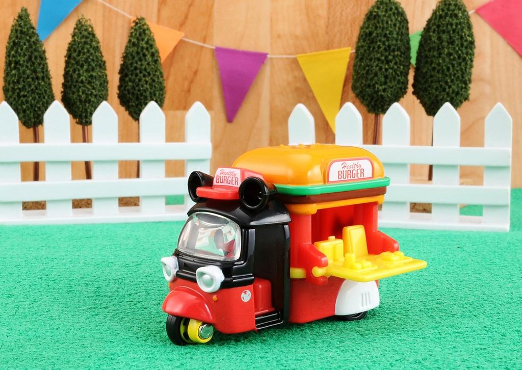 Tomica Disney Motors DM-04 Doobie Burger Shop Mickey Mouse