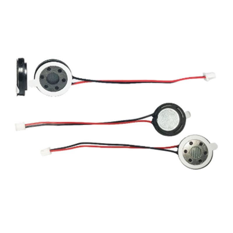 15MM Plastic Speaker, Internal Magnet, Wired, 8 Ohms, 1W/0.5W, Toy/Security Mini Voice Speaker