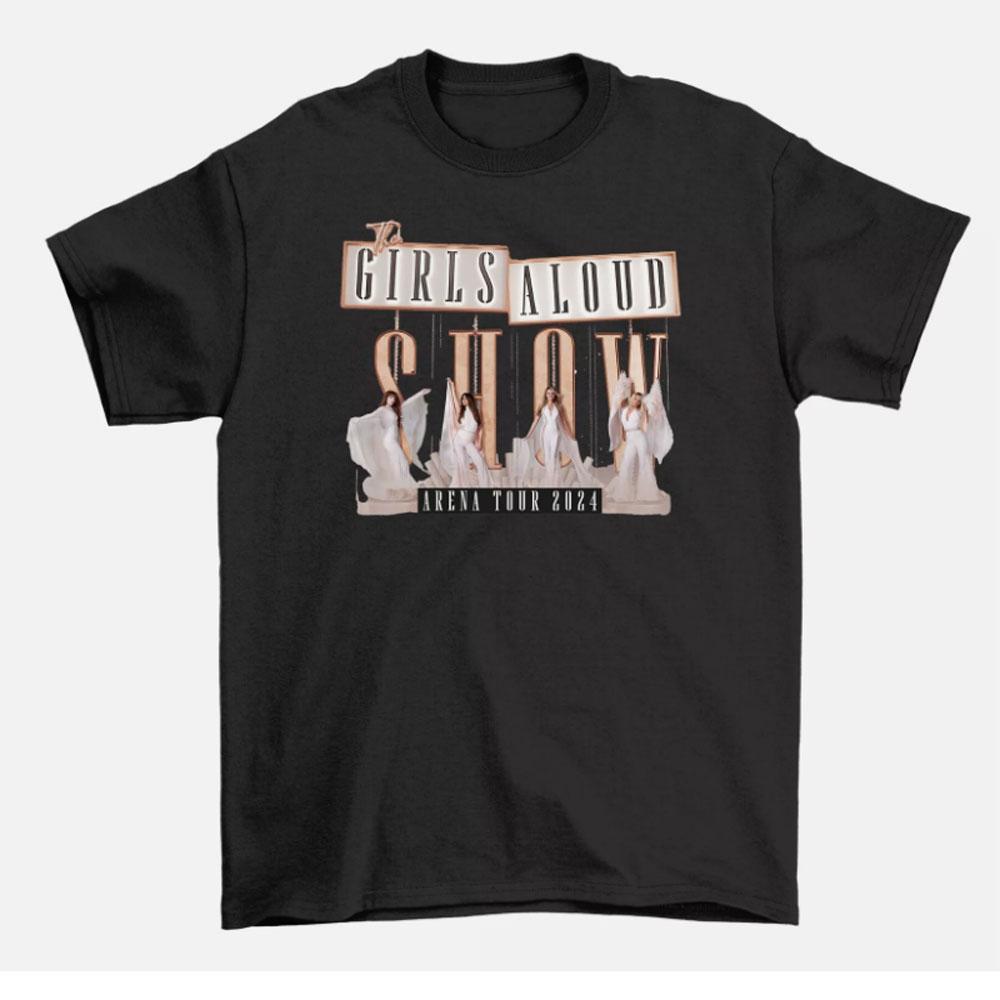 JRJZ T Girls Aloud Arena Tour 2024 Tshirt Unisex Adults Concert-For Men Fashionable Cotton Short Sleeve Shirt Streetwear 823315