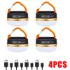 10W High Power Camping Lantern Tents Lamp 1200mah USB Rechargeable Portable Camping Lights Outdoor Hiking Night Hanging Lamp