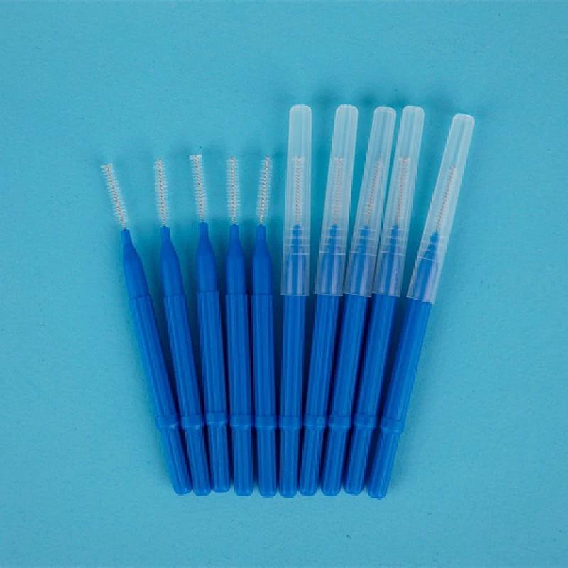100 Pièces Brossettes Interdentaires Type I Nettoyeur de Dents Brosse à Dents Dentaire Orthodontique Outil d'Hygiène Buccale pour Dents Saines