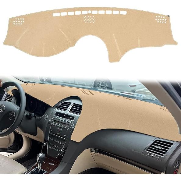 Dashboard Cover Dash Cover Mat Pad  Fit For Lexus ES350 2007 2008 2009 2010 2011 2012(Charcoal Gray)