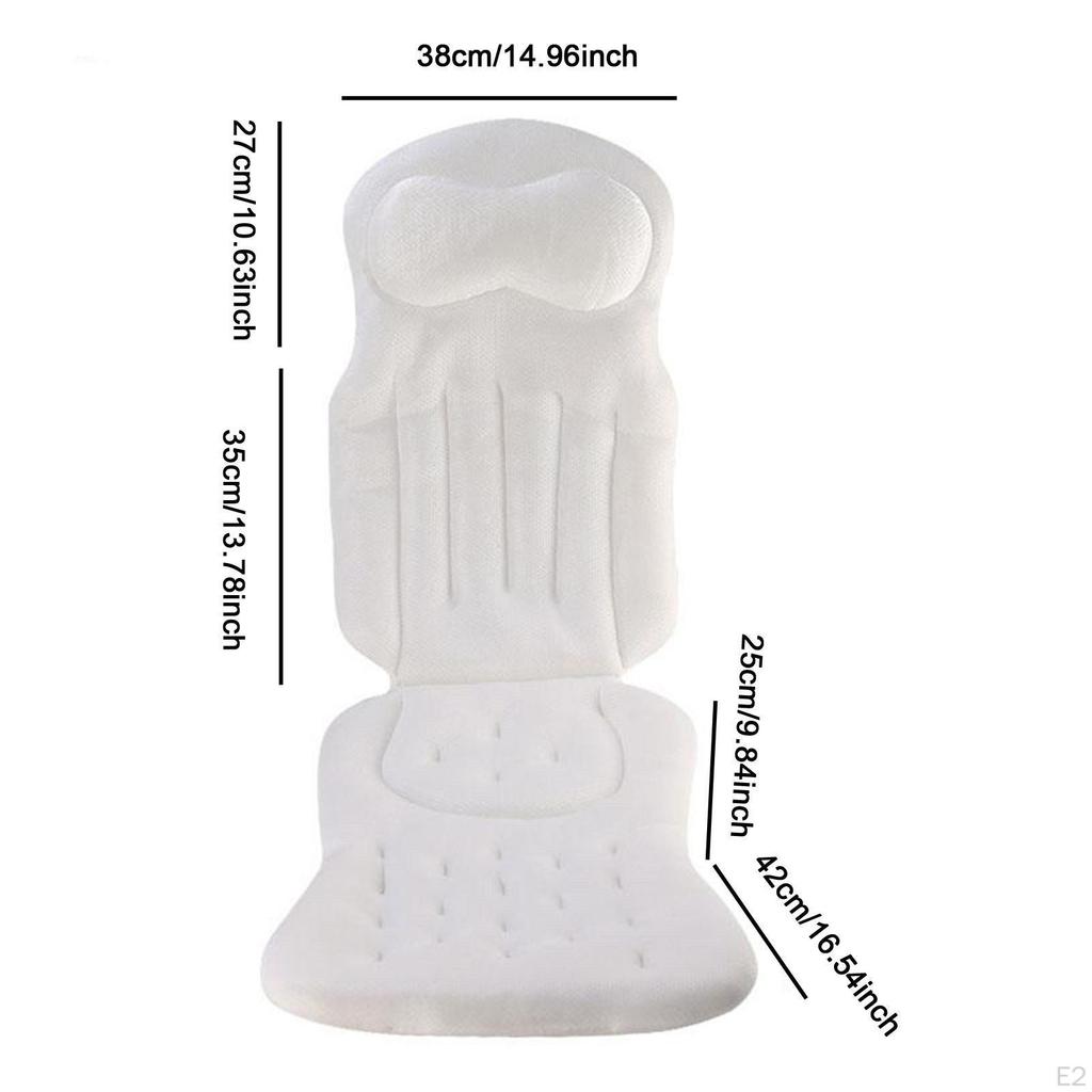 - Bath Cushion for Adults, Non-Slip Pillow Full Body Relaxation