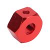 12mm Wheel Hex Hub Aluminum Alloy Upgrade Replace Extension Hex Drive Adapter with Prevent Slip Screws 1Celsius10 1Celsius12 RC Car