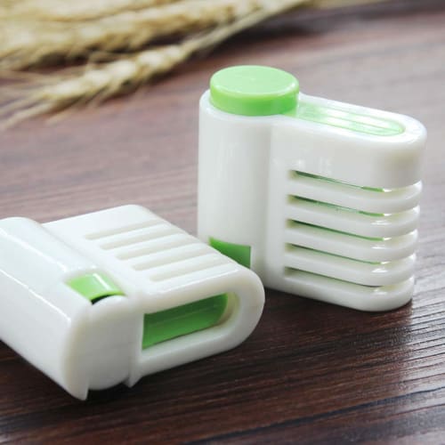 Olive-G Sponge Cake Cut Slicer, Set of 2, Green