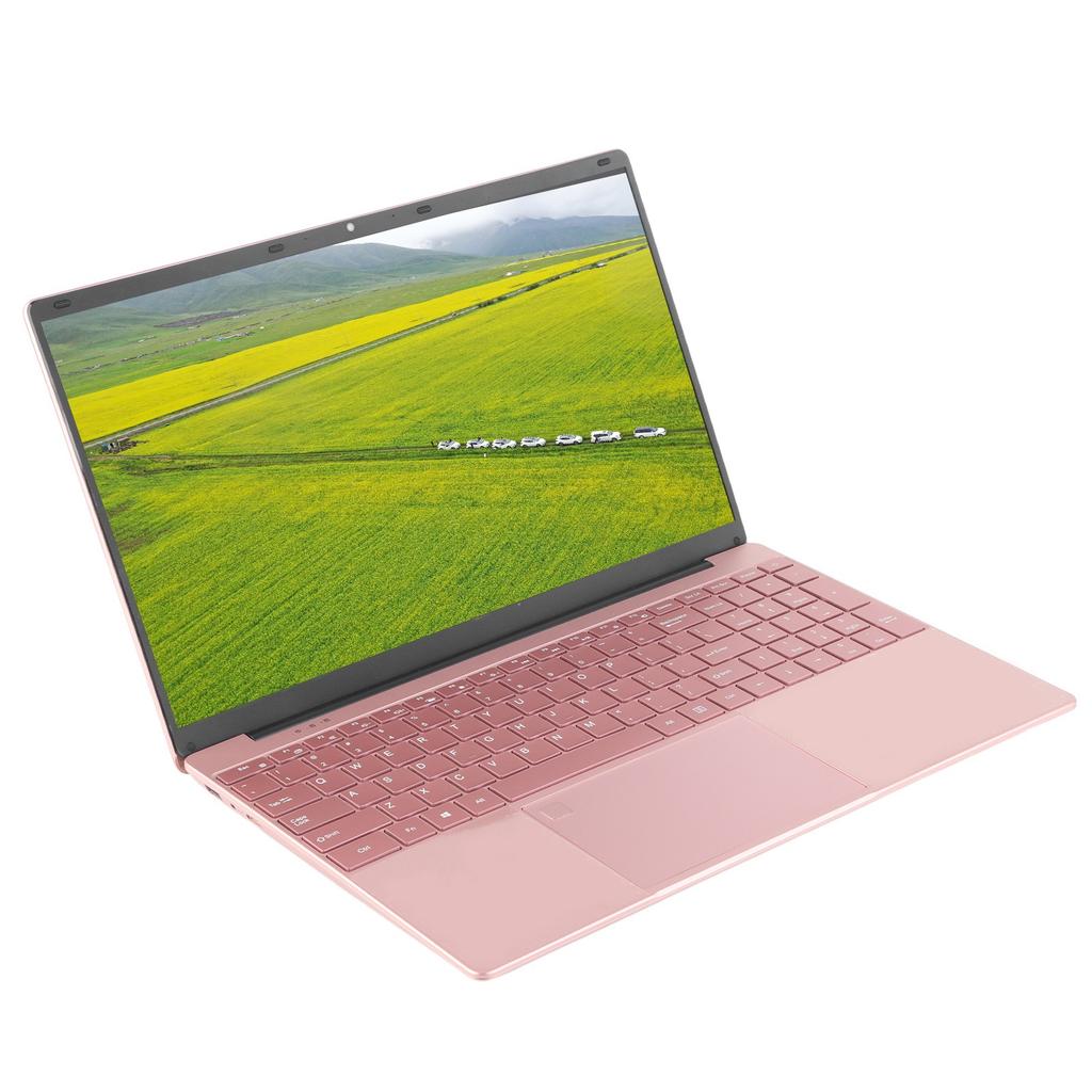 for Windows 11 Laptop 15.6in 1920x1080 IPS Display 16GB RAM 128G SSD Backlit Keyboard Fingerprint Unlock Laptop 100‑240V
