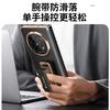 Applicable to oppofindn5 mobile phone case folding center shaft anti-drop N5 rotating bracket FindN5 business men's leather case