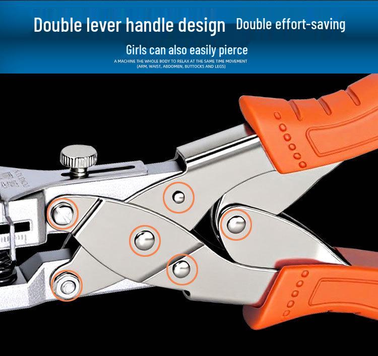 8mm Labor-saving PVC Edge Banding Hole Punch Tool for Woodworking