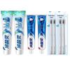 Leng Suan Ling Whitening & Cool Mint Toothpaste with Toothbrushes Bundle