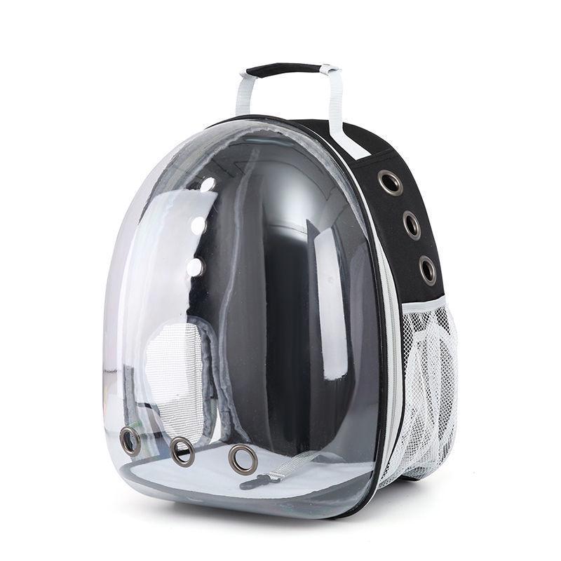Transparent Space Capsule Pet Backpack for Cats & Small Dogs