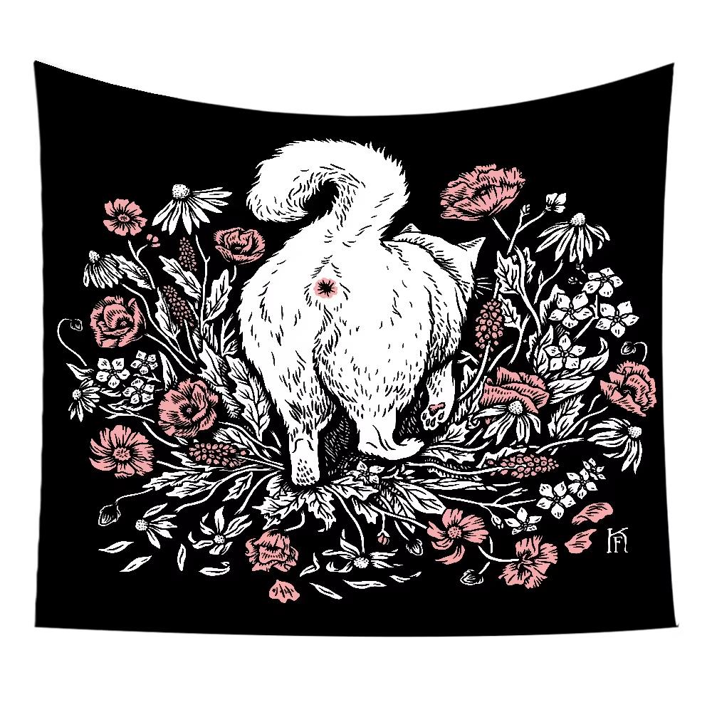 1pc Celestial Sun Moon Zodiac Tapestry Astrology Themed Wall Hanging Decor with Starry Sky Design for Mystic Room