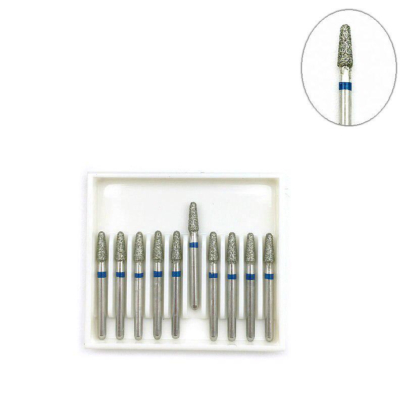10ks/krabička Dental Diamond Burs Medium FG 1,6M pro dentální vysokorychlostní násadec Dental Drill CR-11