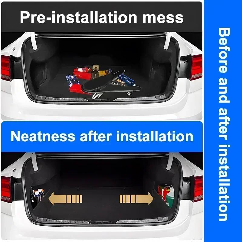 Auto Interior Accessories for Toyota Corolla E210 2019~2025 2020 2025 Car Trunk Storage Side Partition Multifunction Storage Box