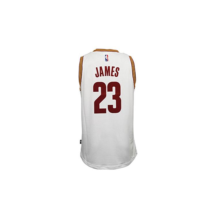 adidas NBA Jersey Cleveland James Cleveland Cavalier Swingman Basketball Jersey Mens White A61200