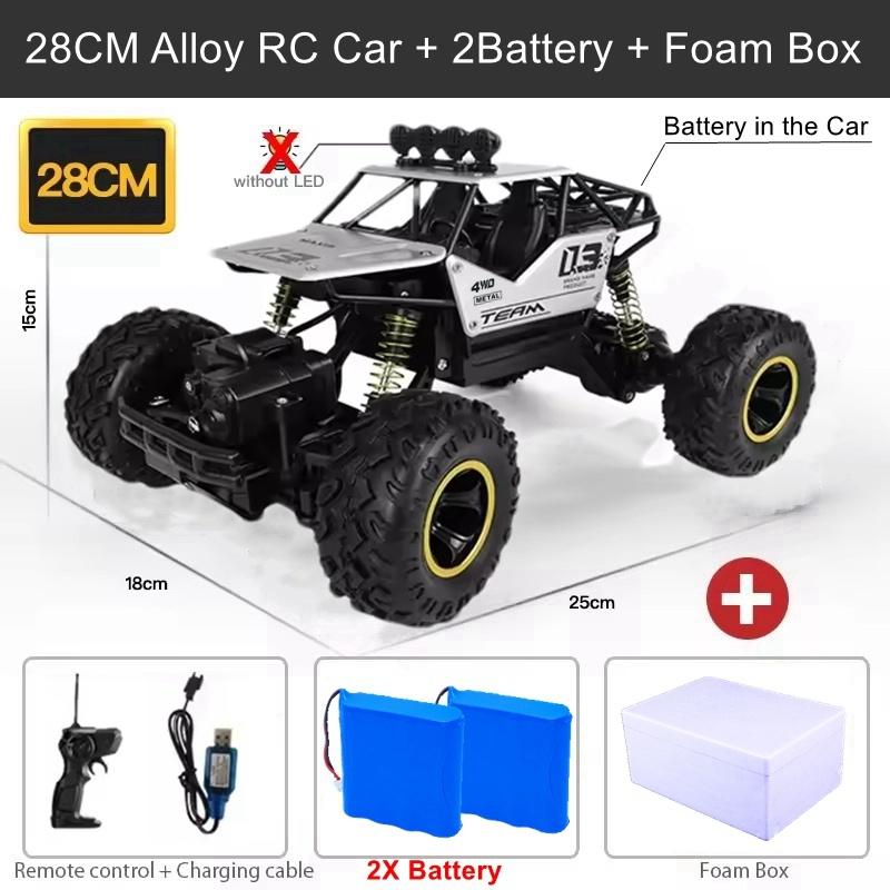 RC Car Remote Control Climbing Vehicle Outdoor All Terrain Off-road Trucks 4WD Racing Drift Cars Toy Gift for Kids Adults