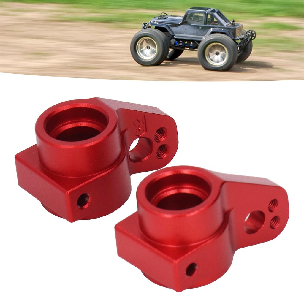Rear Axle Seat Aluminum Alloy RC Left and Right Rear Knuckle Arm Hub Carrier Set for LOSI 1Celsius10 22S 2  RC Cars