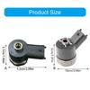 High Performances Electromagnetic Fuel Valves with Fast Response Simple Installation for Automotive Fuel Supply Systems