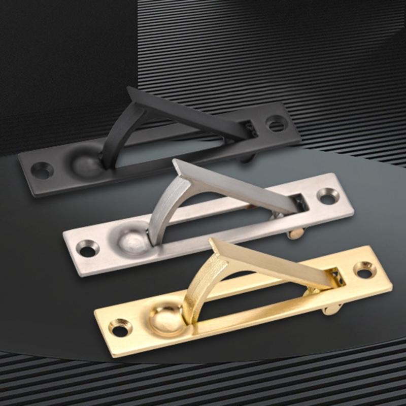 Cabinets Door Pulls Zincs Alloys Casting Auto Stick Handles Hide Required Contemporary for Closet Organizers